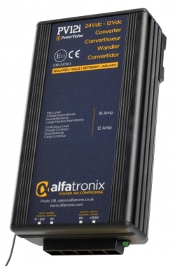 Alfatronix PV12i isolated 18 amp converter